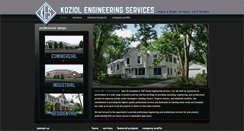 Desktop Screenshot of koziolengineering.com
